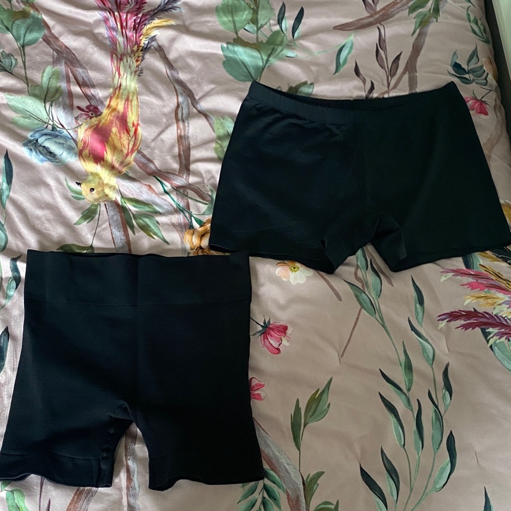 2 Pairs of Black Women's Undershorts
